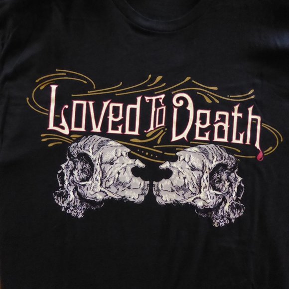 Loved to Death Other - LOVED TO DEATH CURIOSITIES ODDITIES STORE SAN FRANCISCO BLACK T-SHIRT (XL) NEW
